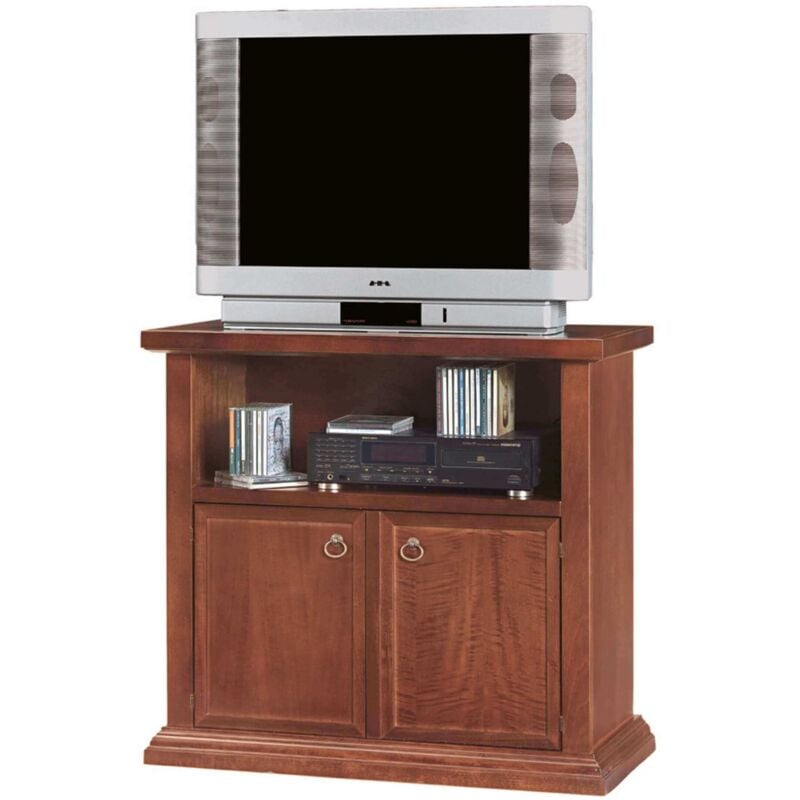 foto del prodotto milani home collin mobile porta tv in legno massello