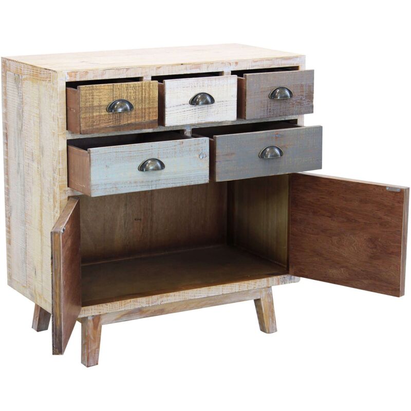foto del prodotto milani home colorwood madia in legno colorato