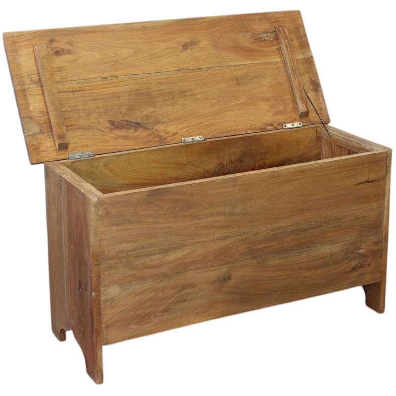 foto del prodotto milani home compton baule in legno riciclato