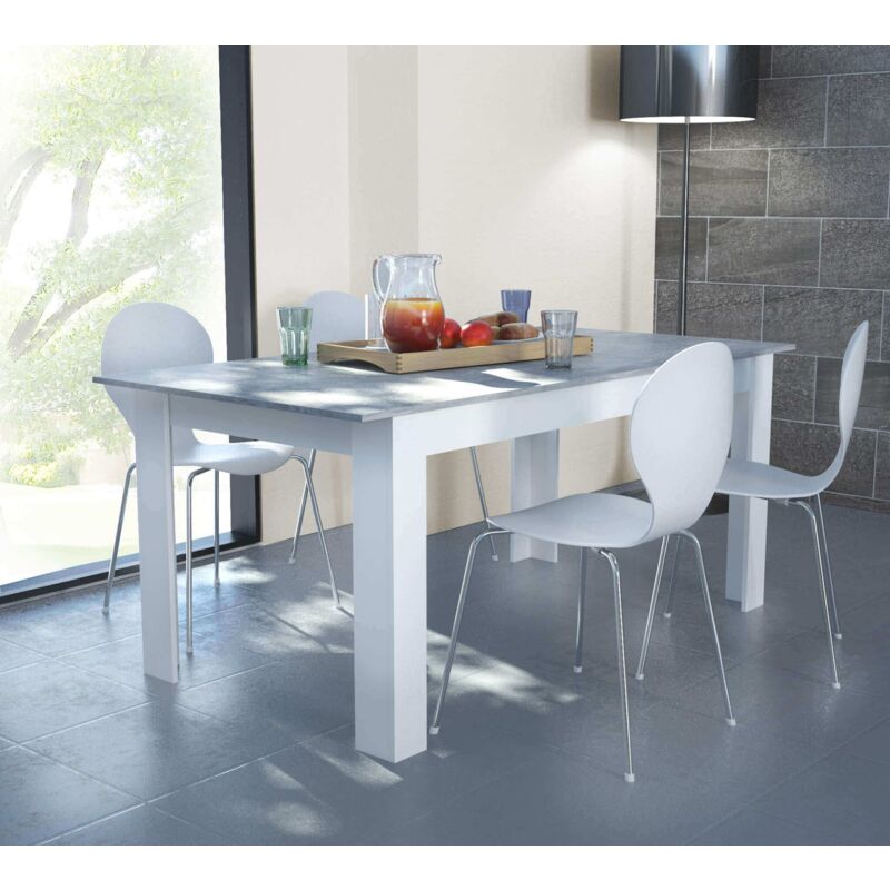 foto del prodotto milani home costanzo tavolo da pranzo allungabile moderno