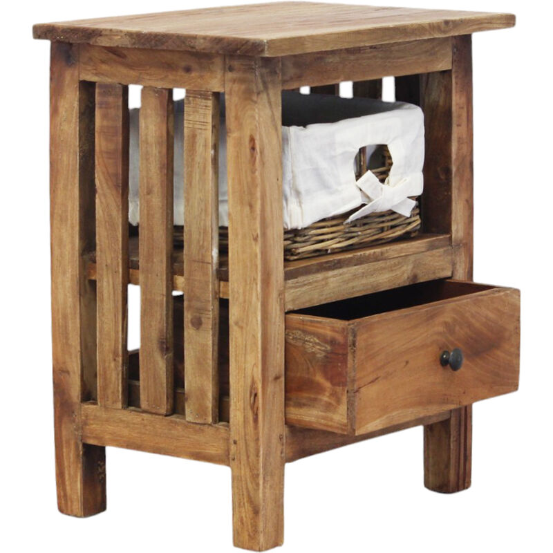 foto del prodotto milani home - draco - mobile in legno riciclato