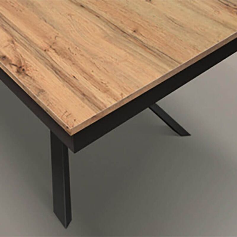 foto del prodotto milani home electra tavolo da pranzo allungabile
