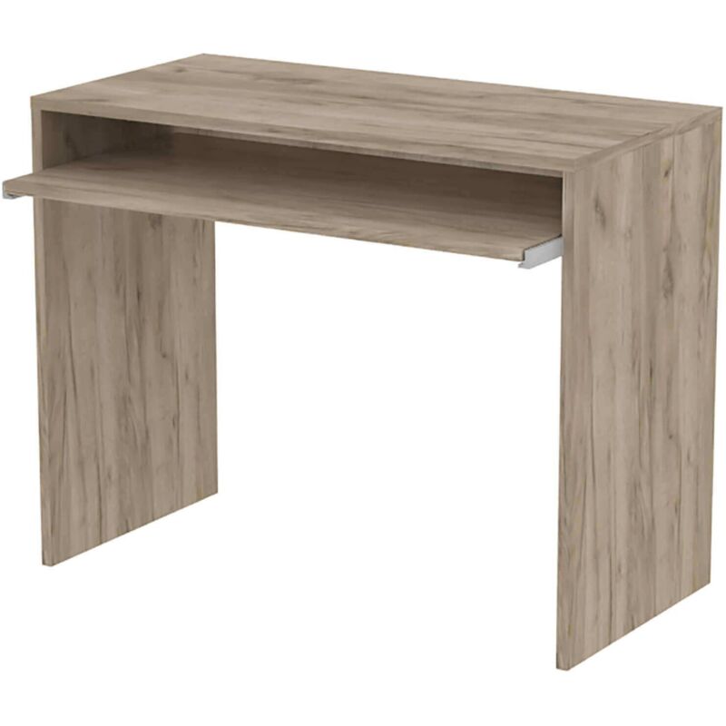 foto del prodotto milani home elvio scrivania con porta tastiera