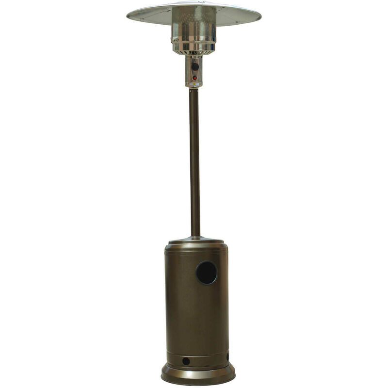 foto del prodotto milani home fungo riscaldante per esterno stufa per giardino in acciaio a gas butano calore per bar ristorante albergo