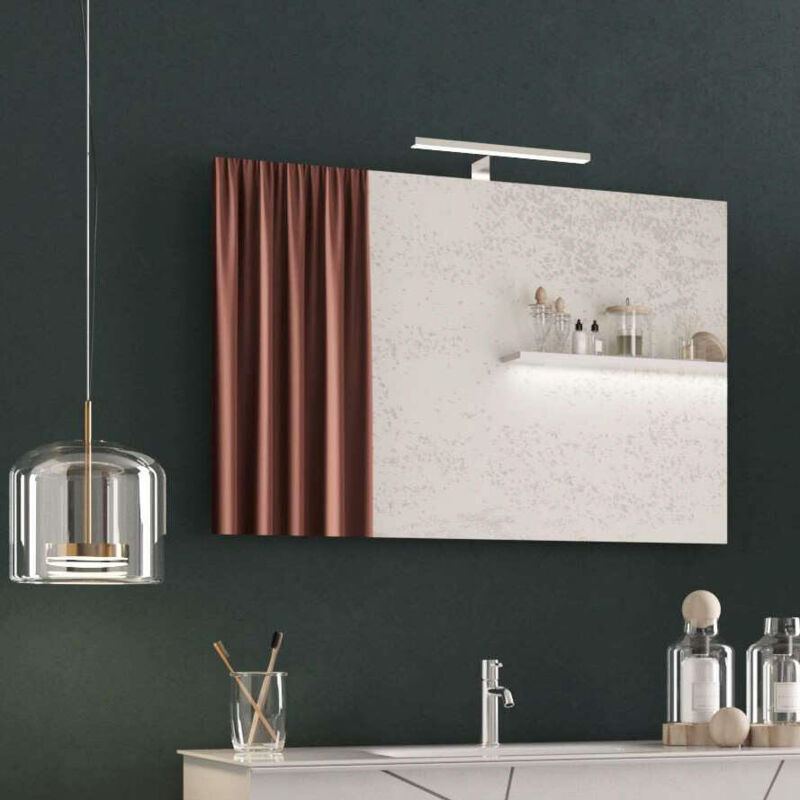 foto del prodotto milani home ginny specchio moderno con led