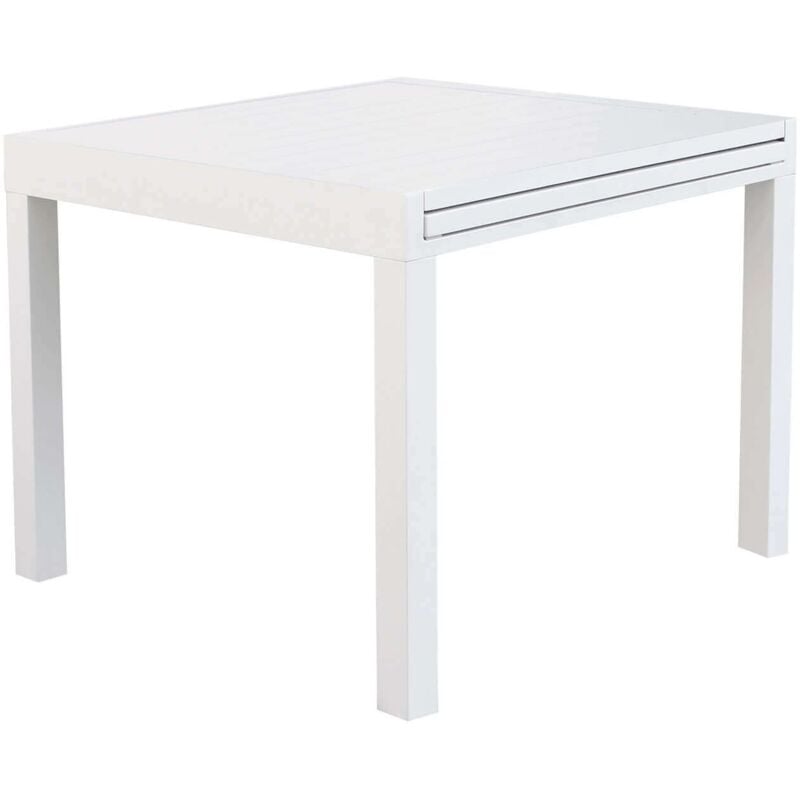 foto del prodotto milani home jerri tavolo da giardino in alluminio 90 x 90 180