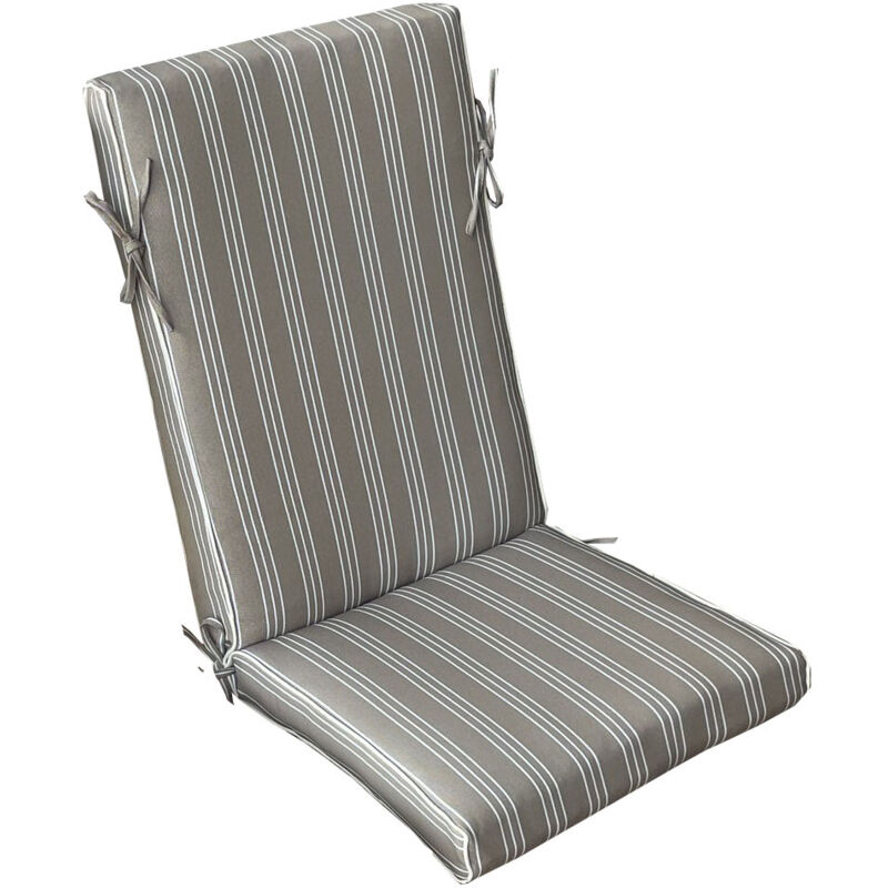 foto del prodotto milani home king cuscino medio con doppia cucitura idrorepellente a righe