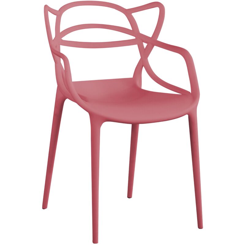 foto del prodotto milani home - lalu - sedia in plastica set da 4