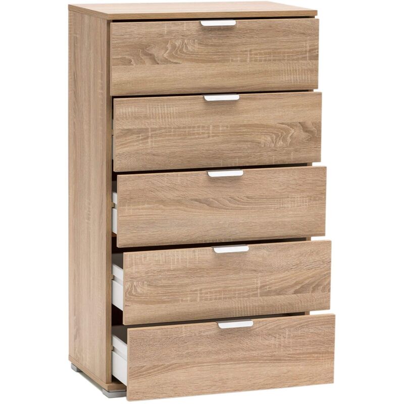 foto del prodotto milani home lase cassettiera 5 cassetti