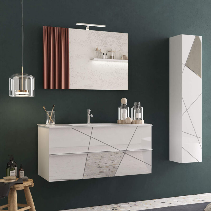 foto del prodotto milani home lia mobile lavabo sospeso