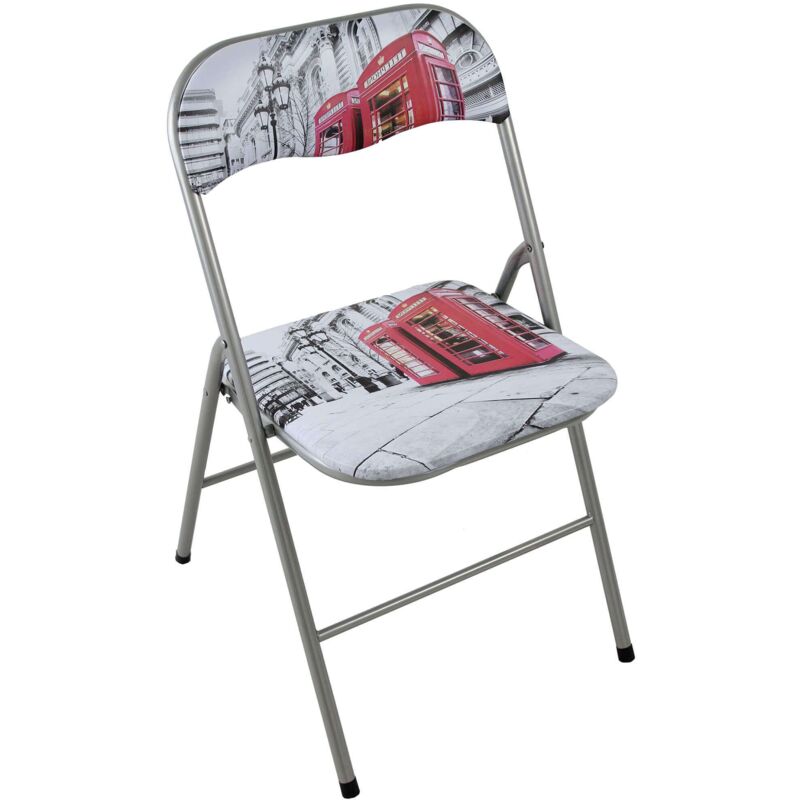 foto del prodotto milani home - lucie - sedia pieghevole salvaspazio set da 6 city