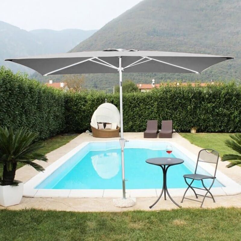 foto del prodotto milani home maritus ombrellone da giardino palo centrale 2 x 3 m