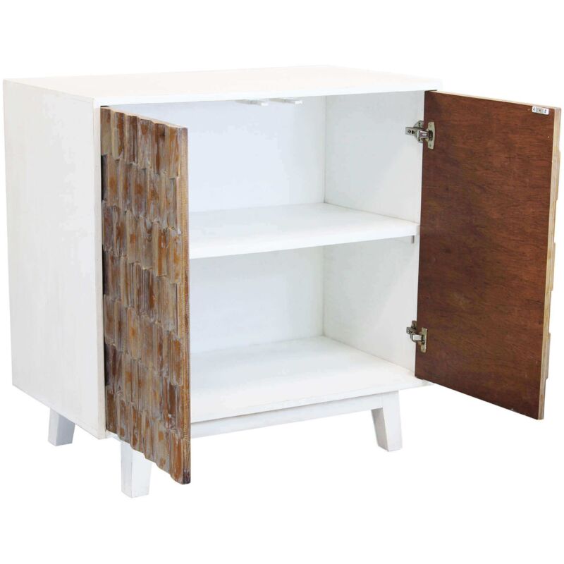 immagine 0 del prodotto milani home matrix madia a due ante con decoro in legno