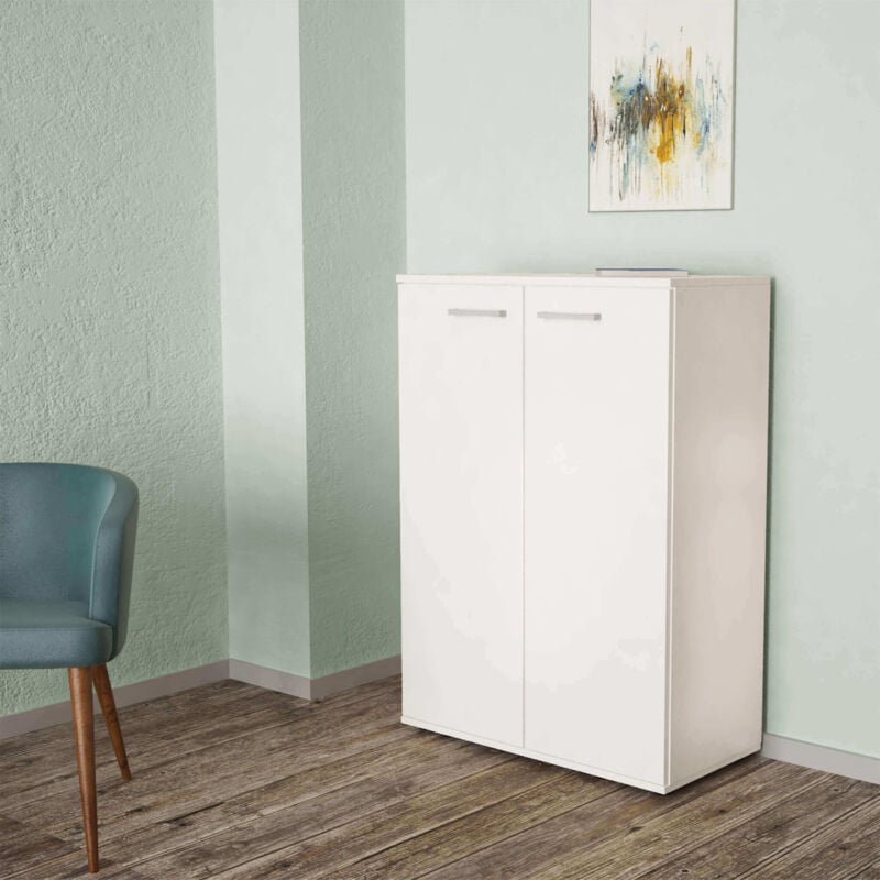 foto del prodotto milani home mito armadietto con 2 ante