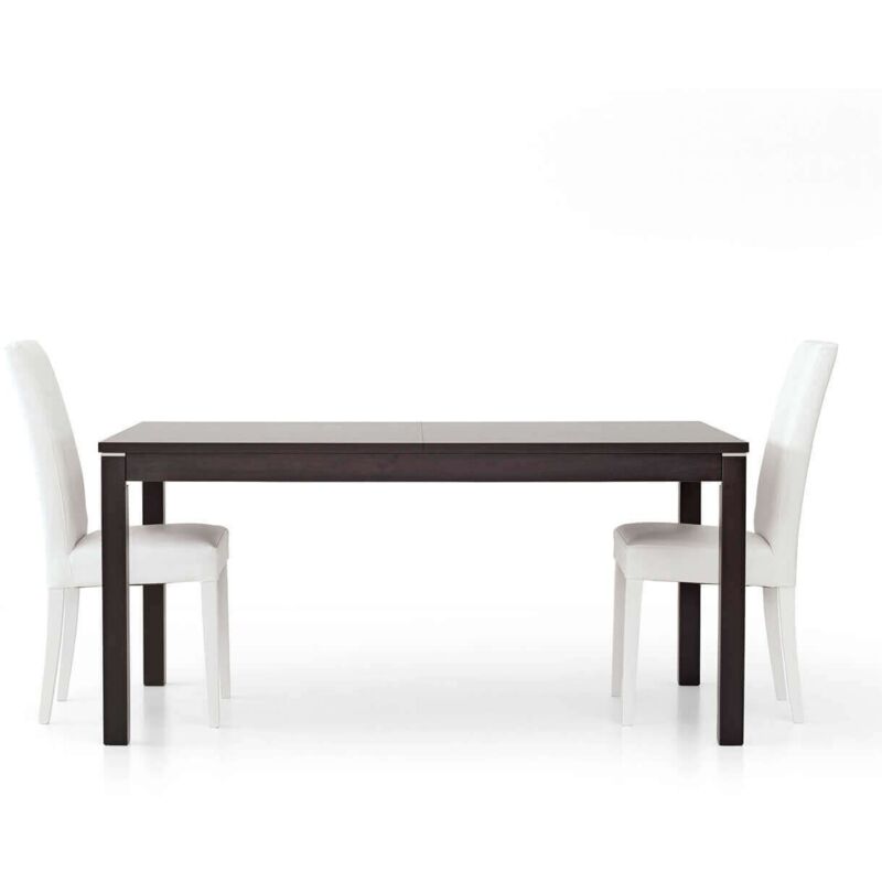 foto del prodotto milani home newton tavolo da pranzo moderno allungabile in rovere