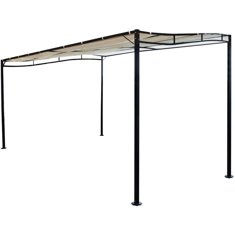 foto del prodotto milani home pegasus pergola da giardino autoportante in acciaio