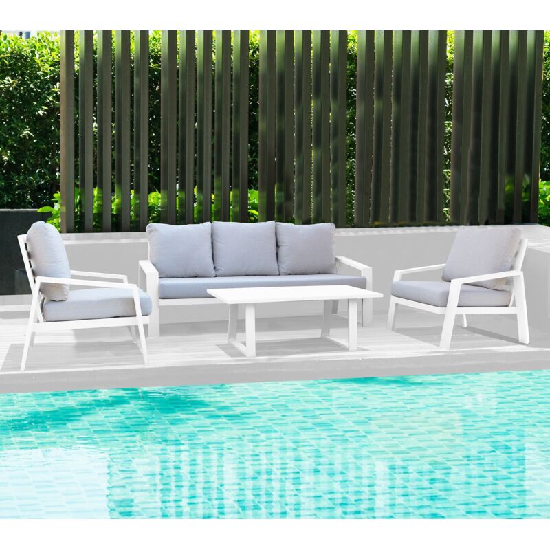 foto del prodotto milani home percy salotto da giardino in alluminio e corda 5 posti