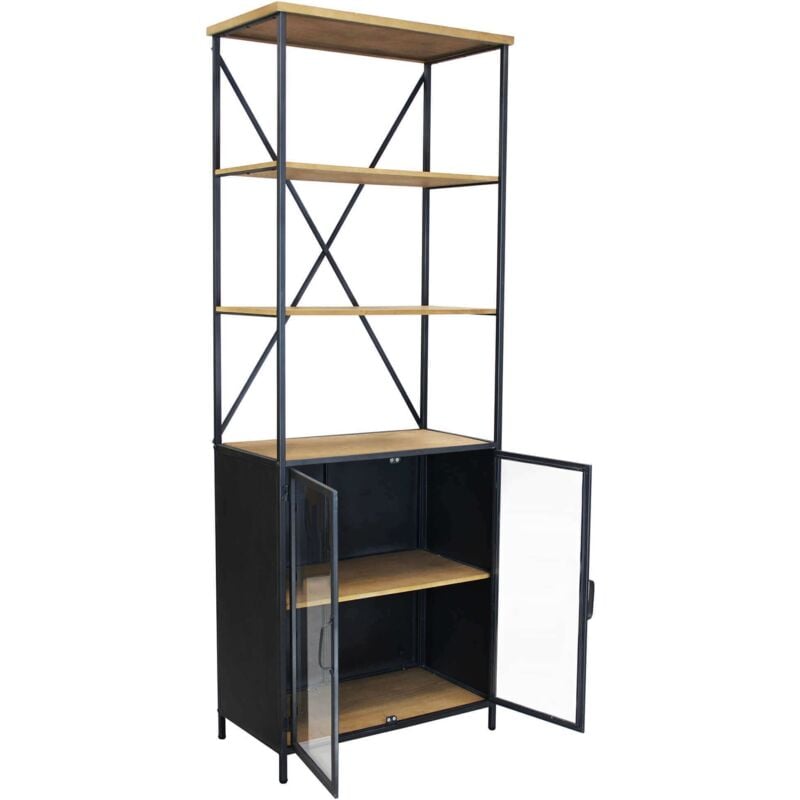 foto del prodotto milani home rock libreria industrial