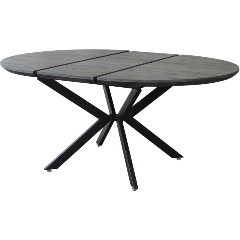 foto del prodotto milani home rodericus tavolo da pranzo rotondo allungabile