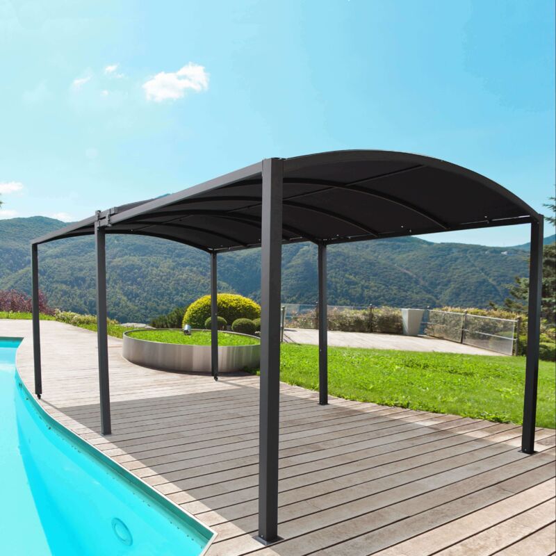 foto del prodotto milani home - romero - gazebo allungabile