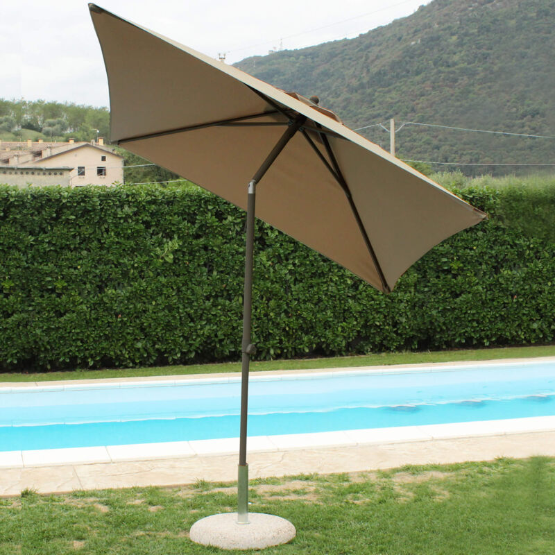foto del prodotto milani home sertum ombrellone da giardino palo centrale 2 x 3