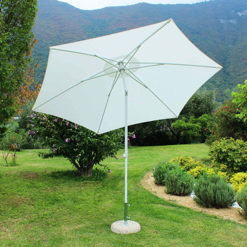 foto del prodotto milani home sertum ombrellone da giardino palo centrale rotondo 3 m
