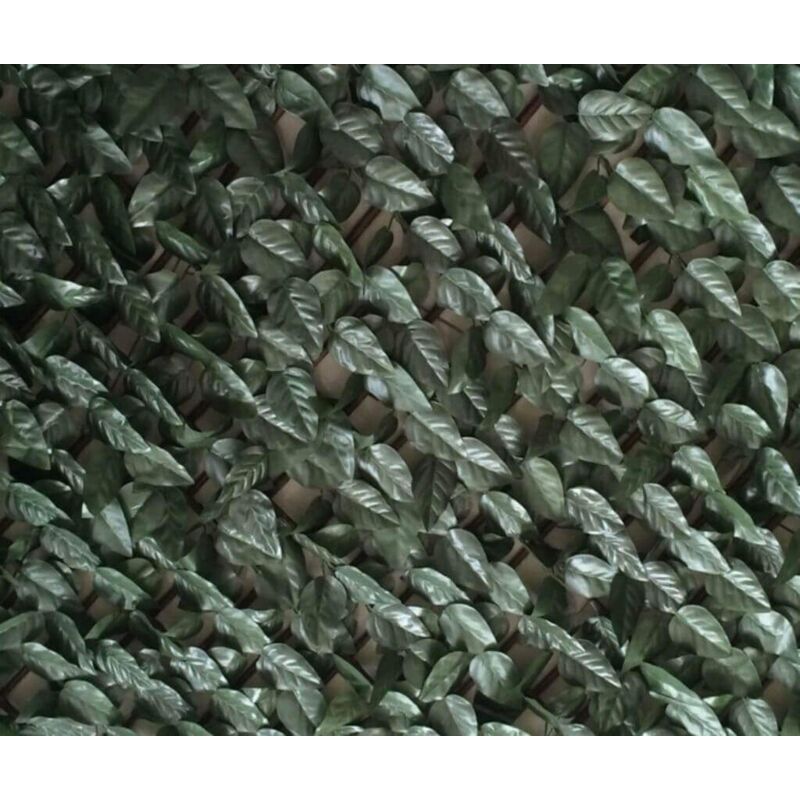 foto del prodotto milani home - siepe artificiale foglia pesco