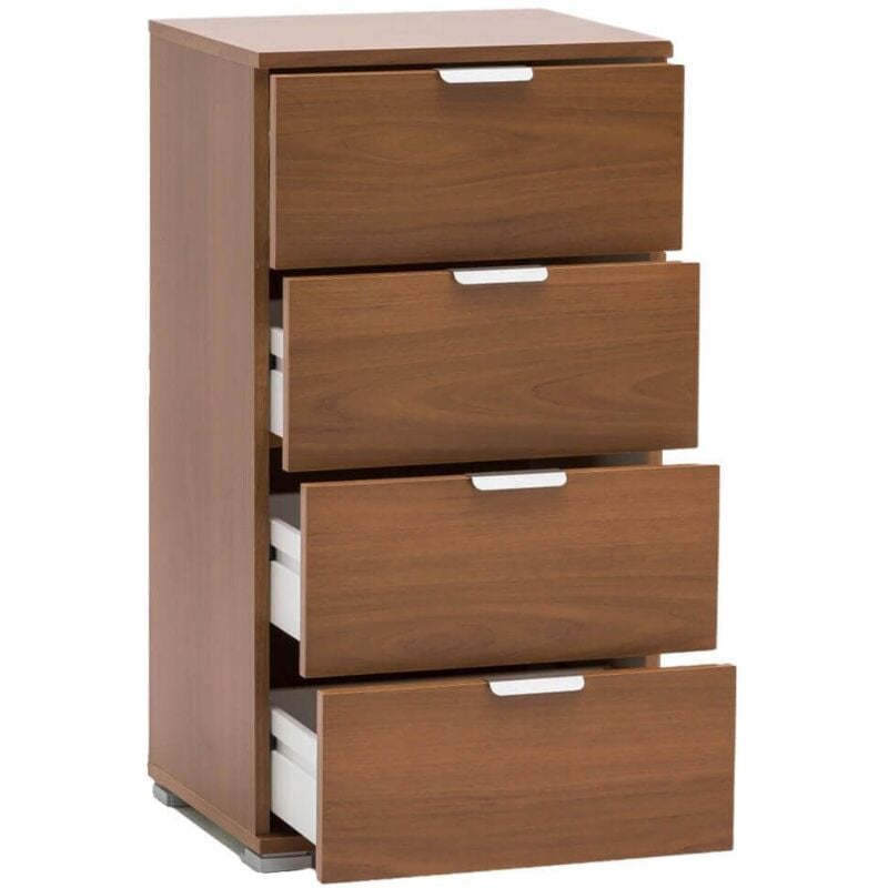 foto del prodotto milani home - sugo - cassettiera 4 cassetti