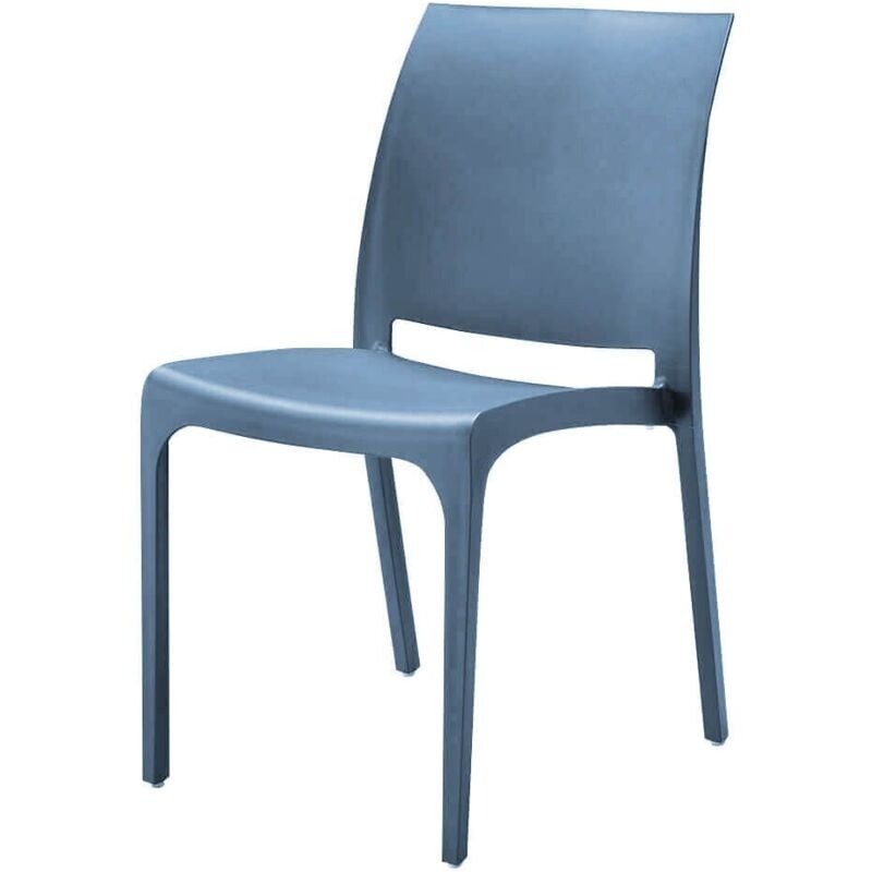 foto del prodotto milani home volga sedia da giardino in plastica