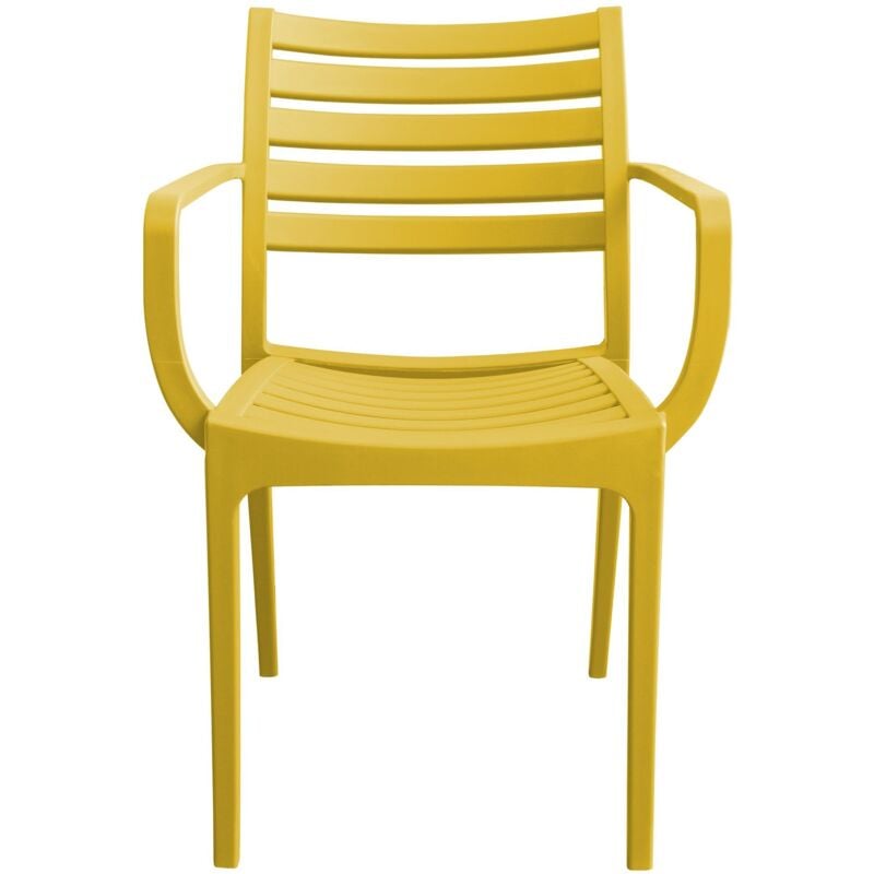 foto del prodotto milani home zule poltrona da esterno ed interno in plastica