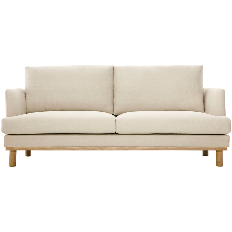foto del prodotto miliboo divano scandinavo beige 3 posti hobart