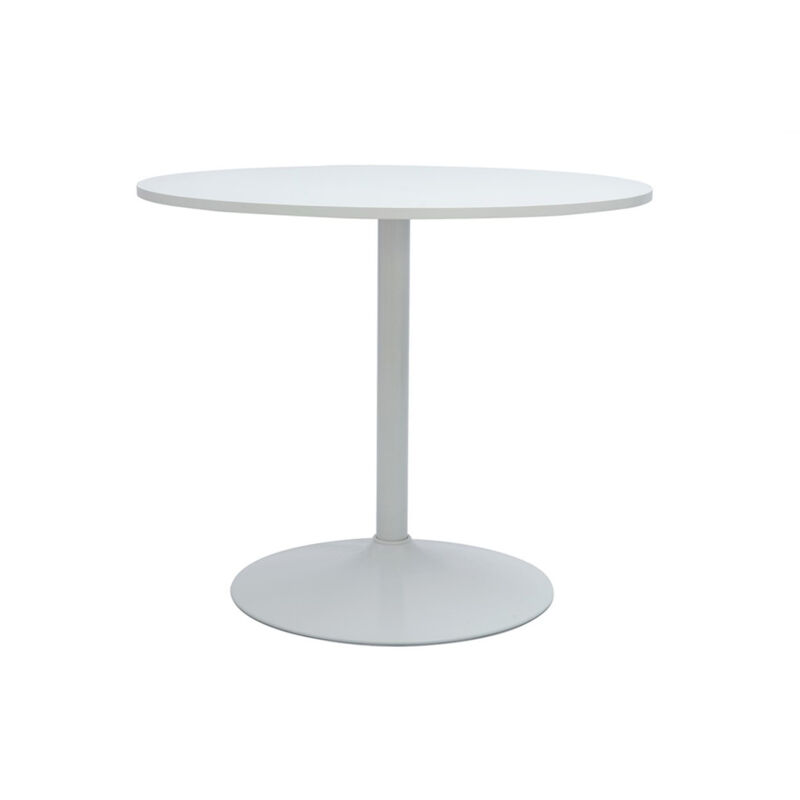 foto del prodotto miliboo tavolo da pranzo design bianco d90 calista