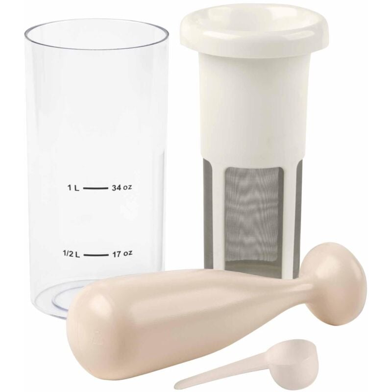 foto del prodotto milker jelv2300 macchina per fare latte vegetale fatta in casa. latte farina d avena, soia, riso, mandorle. massima emulsione. 1 litro in 1