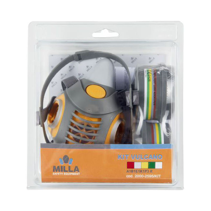 foto del prodotto milla 2000 2591 maschera kit vulcano spray paint