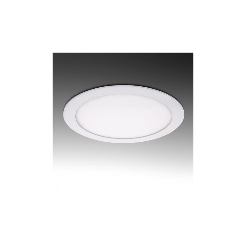 foto del prodotto mille lucciole pannello led rotondo slim 18w ip20 incasso faro faretto bianco downlight calda 3000k