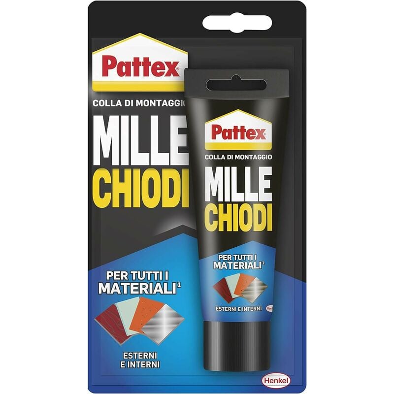 foto del prodotto millechiodi adesivo extraforte per incollaggi duraturi millechiodi resistente all acqua 100g pattex