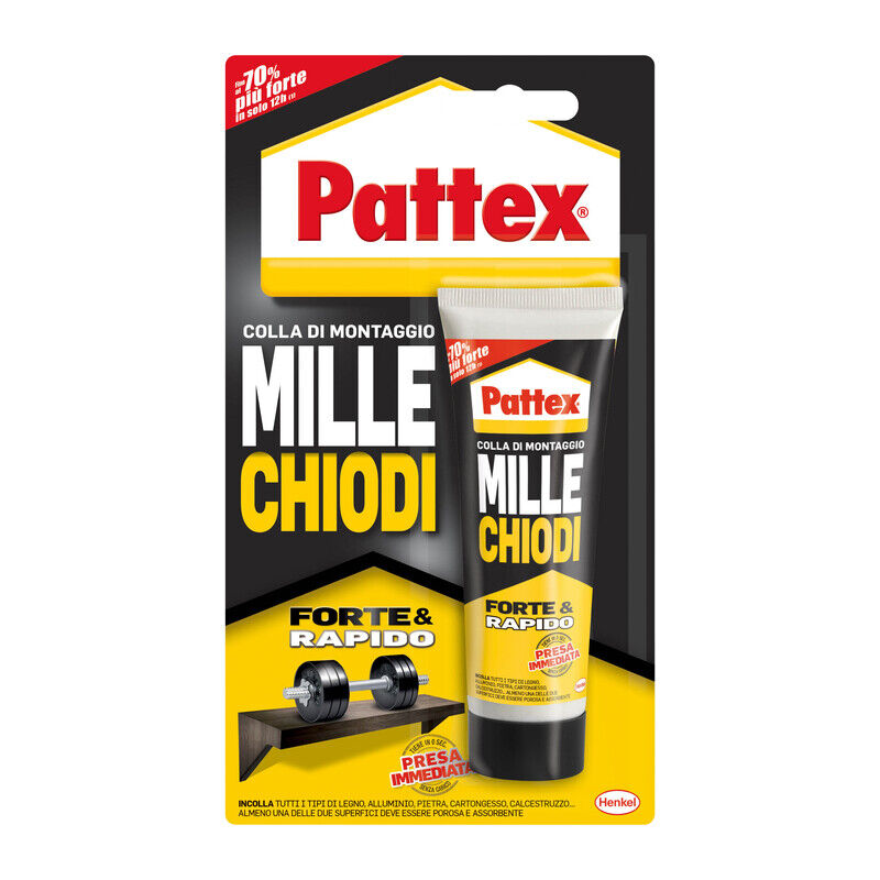 foto del prodotto millechiodi forterapido bl gr.100. prezzo per 1 pezzo. pattex
