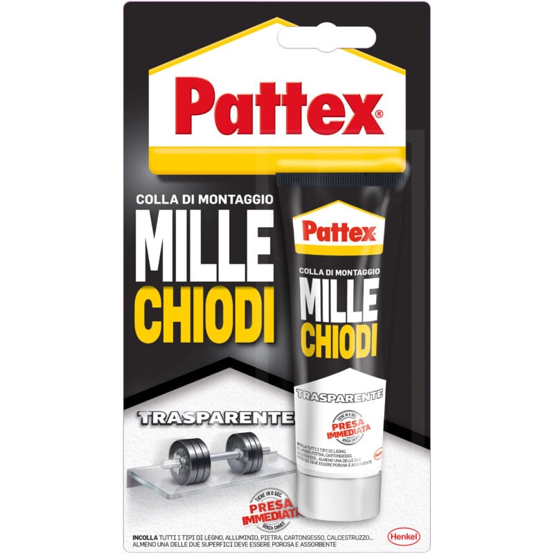 foto del prodotto millechiodi trasp.40gr pattex