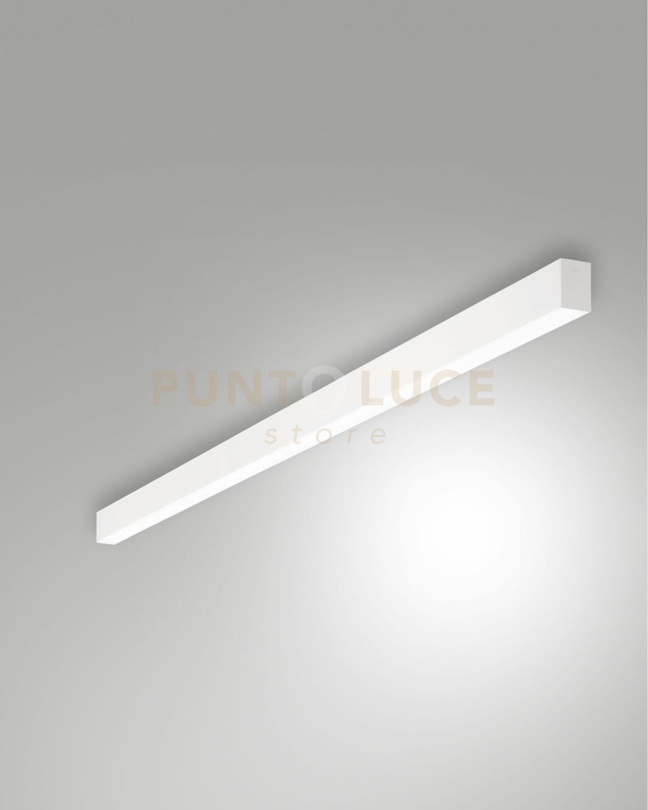 foto del prodotto millet plafoniera bianca a led 4000k 3580lm 23w opale dimmerabile dali ip40 100cm