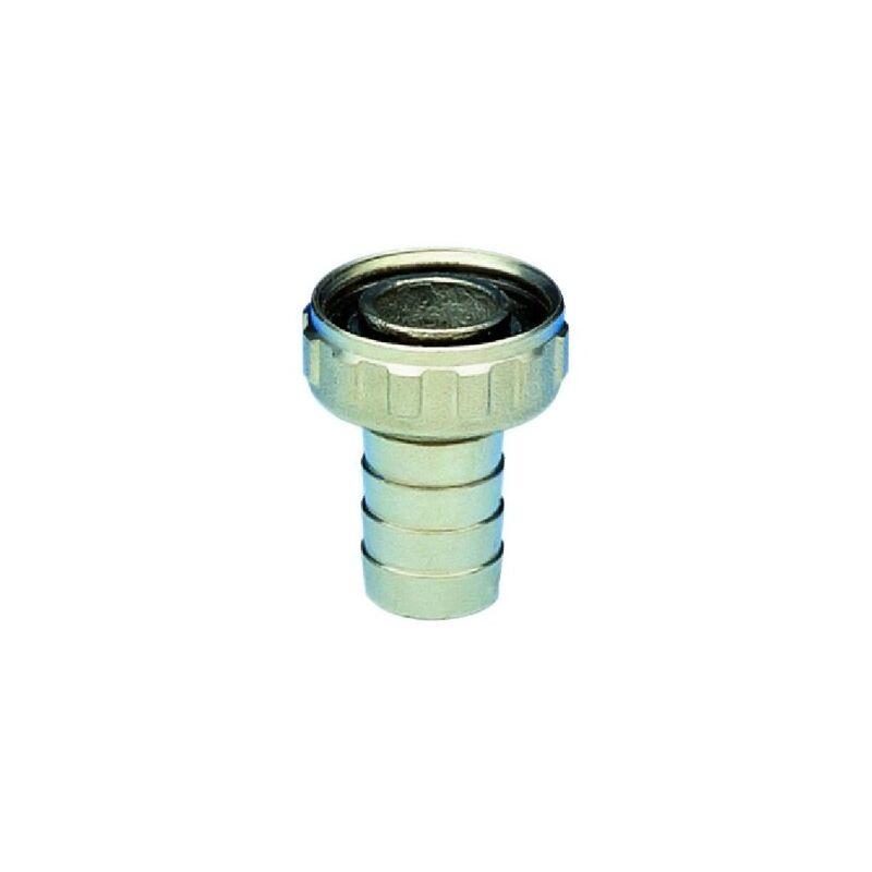 foto del prodotto millstore eko portagomma e girello 1 2 per rubinetto a sfera curvo, nichelato s0083n04