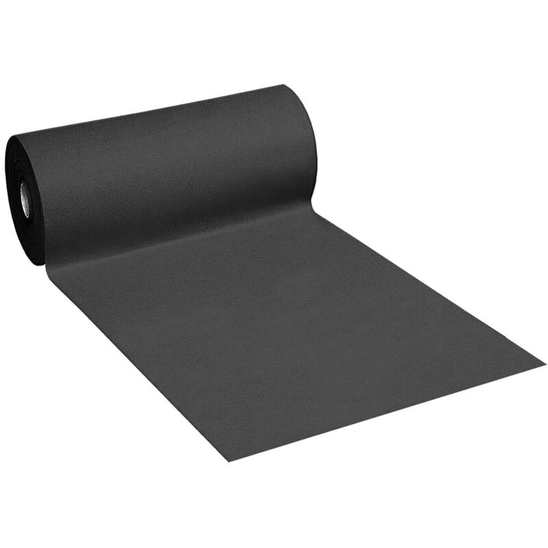 foto del prodotto milo srl passatoia per eventi nero, moquette antiscivolo da 520 gr il mtq, zerbino da esterno 1 x 20 mt