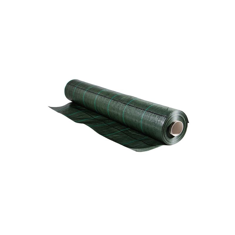 immagine 0 del prodotto milo srl telo per pacciamatura anti radice e anti strappo in polipropilene stabilizzato ai raggi uv 2,10 x 50 mt verde