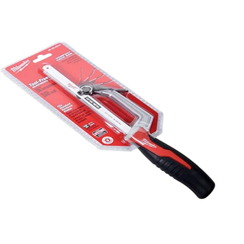 foto del prodotto milwaukee 48 22 0012 compact segaccio 25,4 cm, colore rosso nero, 25.40 cm