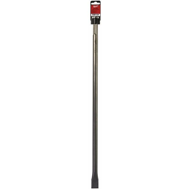 foto del prodotto milwaukee 4932343738, scalpello piatto sds max, 25 x 400 mm, colore nero