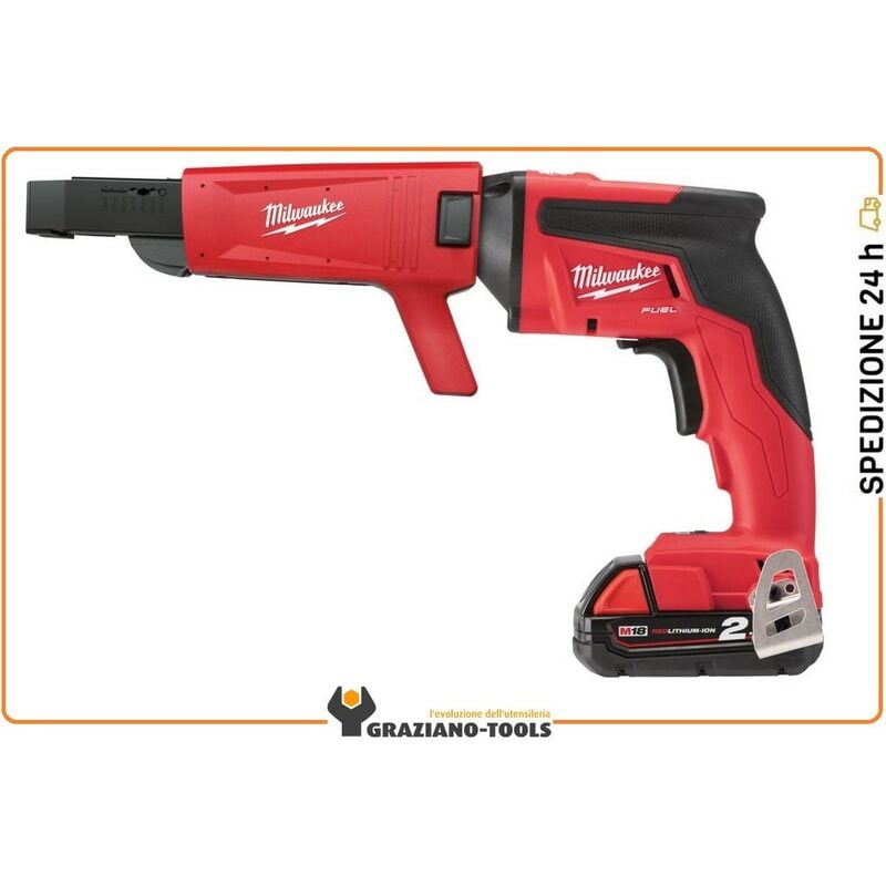 foto del prodotto milwaukee avvitatore per cartongesso 18v con caricatore a nastro m18 fsgc 202x