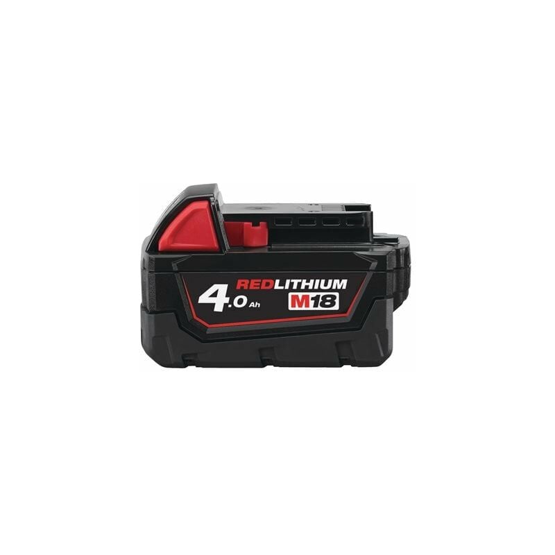 foto del prodotto milwaukee batteria 18v li ion 4,0 ah red lithium m18 b4 4932430063
