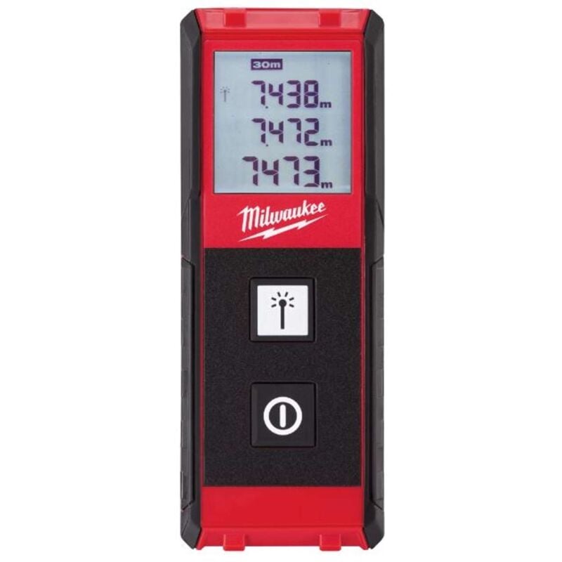 foto del prodotto milwaukee distanziometro laser, portata 30 m 4933459276