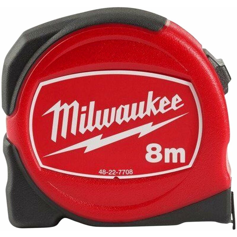 foto del prodotto milwaukee flex metro 8m x 25mm m trica cajas de 6 tape measure s8 25 1pc