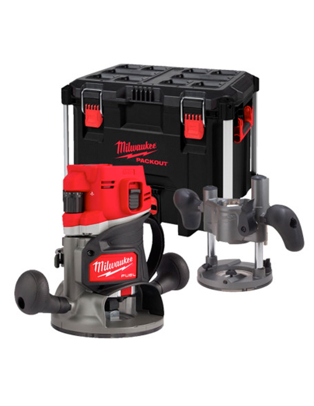 foto del prodotto milwaukee fresatrice m18fr12kit 0p solo corpo packout xl 4058546481766