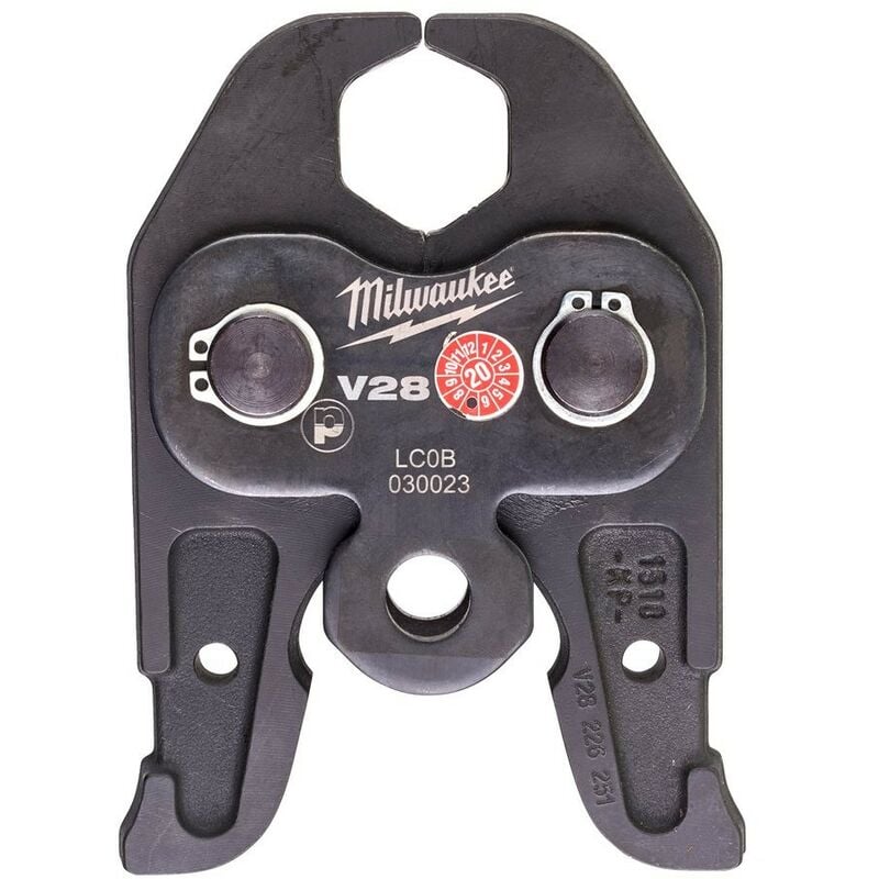 foto del prodotto milwaukee ganasce di crimpatura da 28 mm per m18 hpt, m18 blhpt j18 v28 1pc